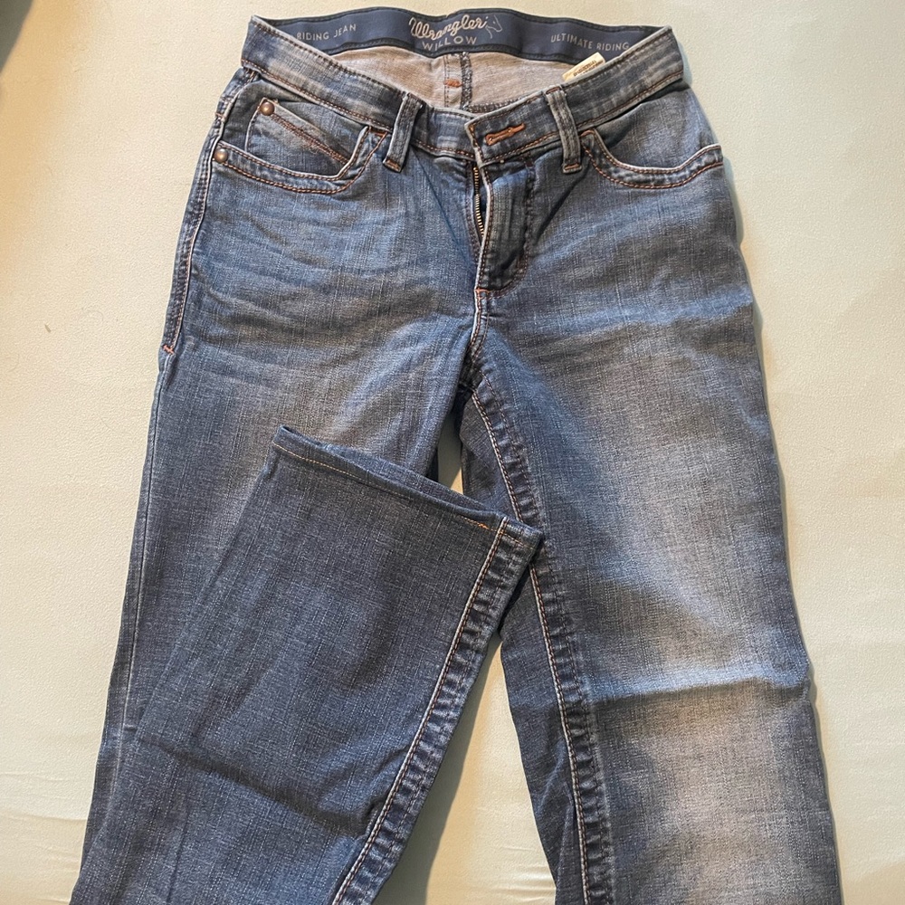Wrangler riding jeans